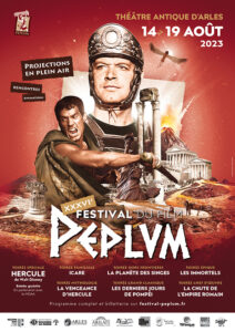affiche XXXVI<sup>e</sup> Festival du film Peplum