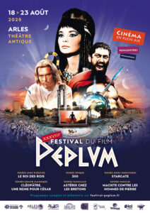 affiche XXXVIII<sup>e</sup> Festival du film Peplum